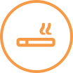 Smoking with moderate to severe Crohn's disease